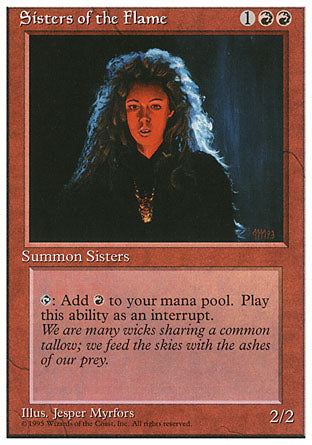 Sisters of the Flame (4th Edition) Heavy Play
