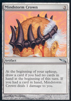 Mindstorm Crown (Mirrodin) Light Play