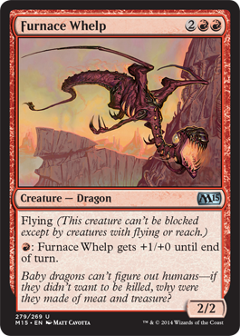 Furnace Whelp (Magic 2015 Core Set) Light Play