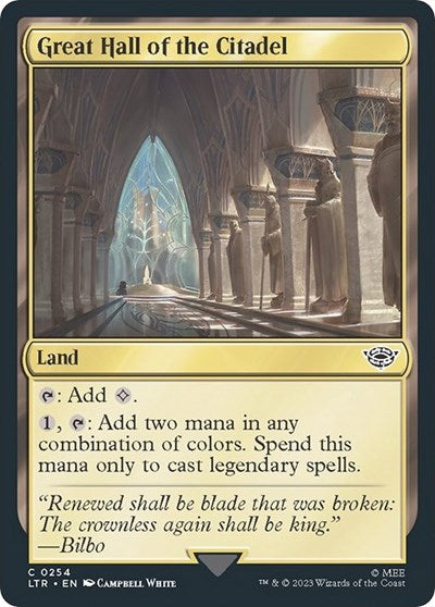 Great Hall of the Citadel (Universes Beyond: The Lord of the Rings: Tales of Middle-earth) Light Play