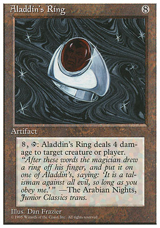 Aladdin's Ring (4th Edition) Heavy Play