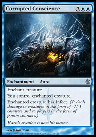 Corrupted Conscience (Mirrodin Besieged) Medium Play