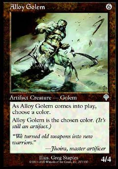 Alloy Golem (Invasion) Light Play