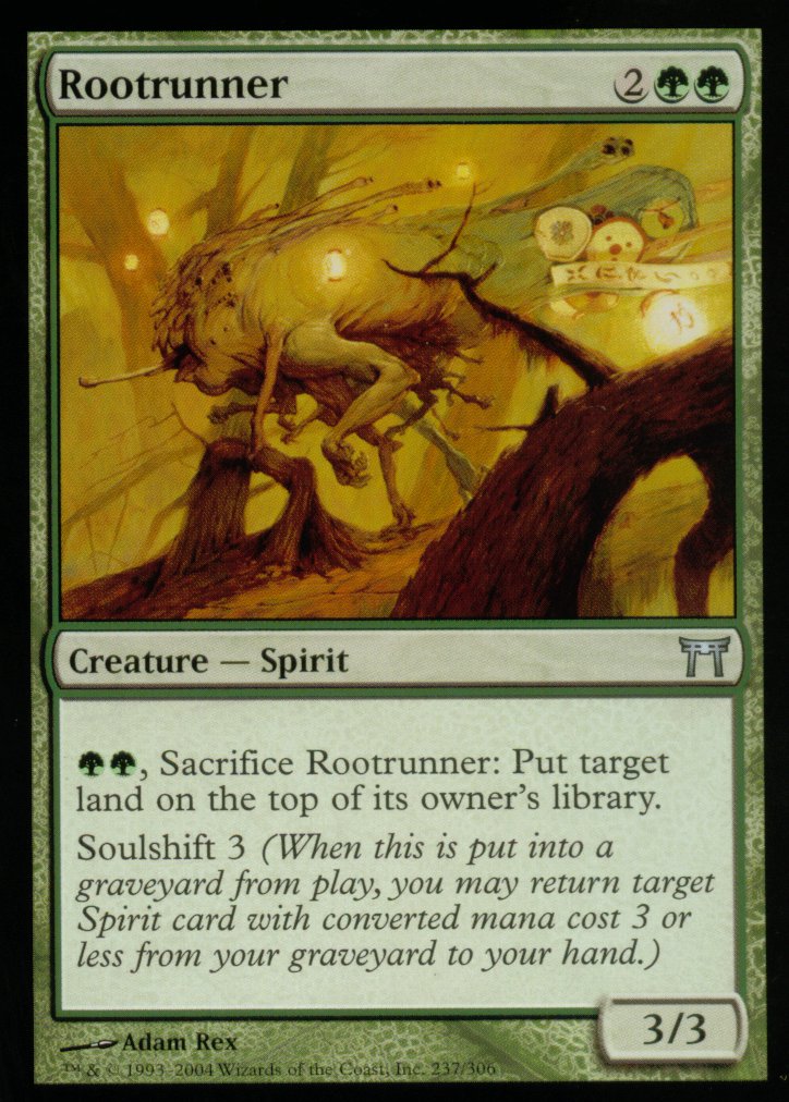 Rootrunner (Champions of Kamigawa) Light Play
