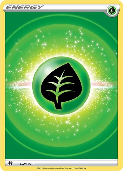Grass Energy (Texture Full Art) (Crown Zenith) Near Mint Holofoil