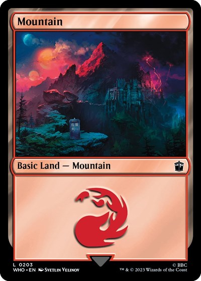 Mountain (0203) (Universes Beyond: Doctor Who) Light Play