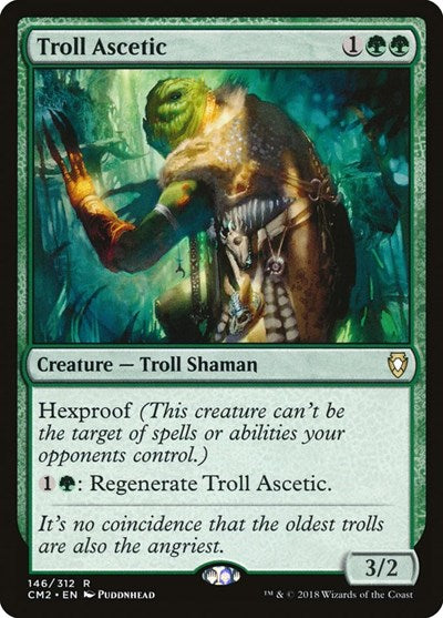 Troll Ascetic (Commander Anthology Volume II) Light Play