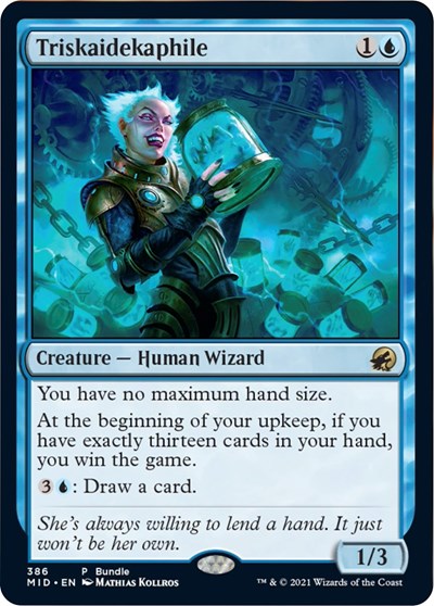 Triskaidekaphile (MID Bundle) (Promos: Unique and Miscellaneous) Light Play Foil
