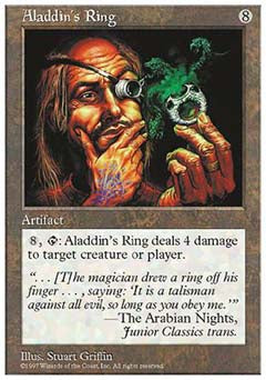 Aladdin's Ring (5th Edition) Heavy Play