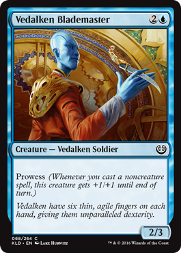 Vedalken Blademaster (Kaladesh) Light Play