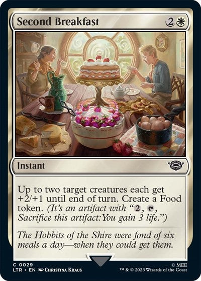 Second Breakfast (Universes Beyond: The Lord of the Rings: Tales of Middle-earth) Light Play Foil
