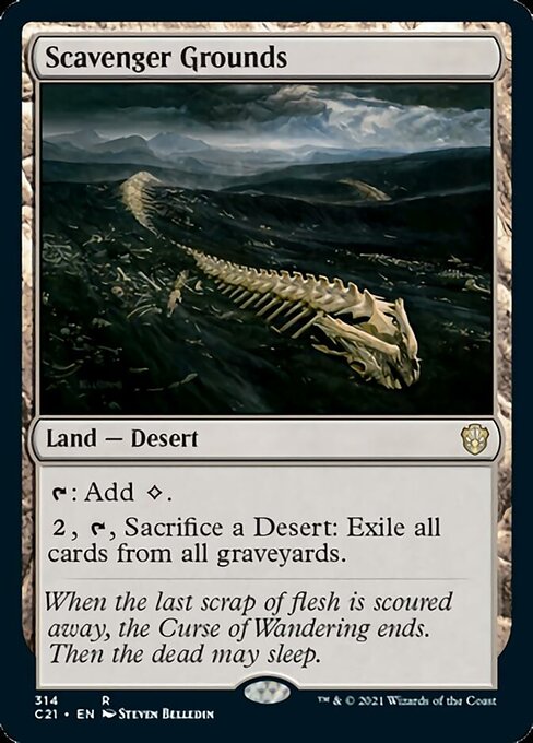 Scavenger Grounds (Commander 2021 Strixhaven) Light Play