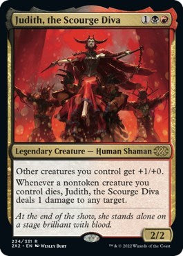 Judith, the Scourge Diva (Double Masters 2022) Light Play