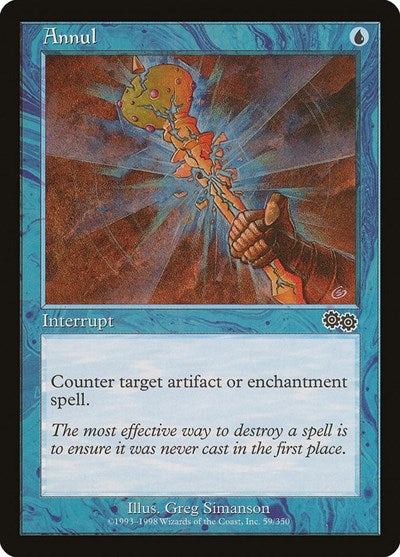 Annul (Urza's Saga) Light Play