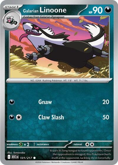 Galarian Linoone (ME: Ascended Heroes) Light Play