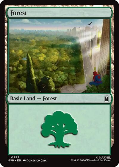 Forest (0295) (Marvel Super Heroes) Light Play