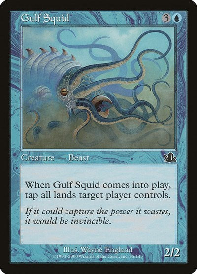 Gulf Squid (Prophecy) Light Play