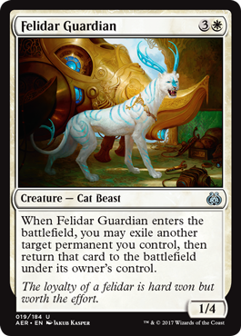 Felidar Guardian (Aether Revolt) Light Play Foil