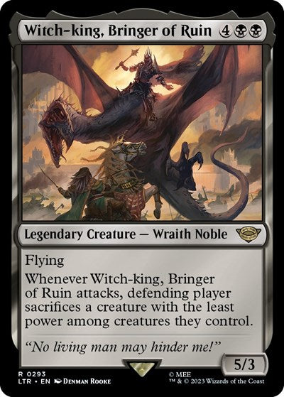 Witch-king, Bringer of Ruin (Universes Beyond: The Lord of the Rings: Tales of Middle-earth) Light Play