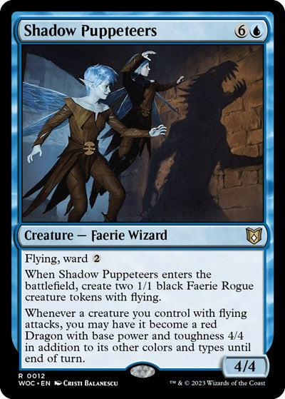 Shadow Puppeteers (Commander: Wilds of Eldraine) Near Mint