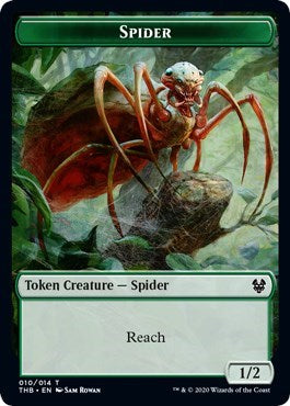 Spider Token (Theros Beyond Death) Light Play