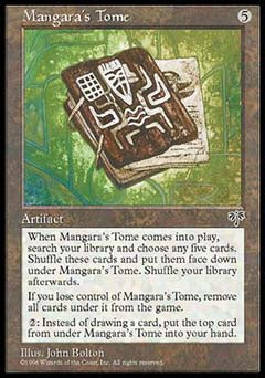 Mangara's Tome (Mirage) Heavy Play