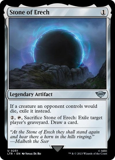 Stone of Erech (Universes Beyond: The Lord of the Rings: Tales of Middle-earth) Light Play Foil