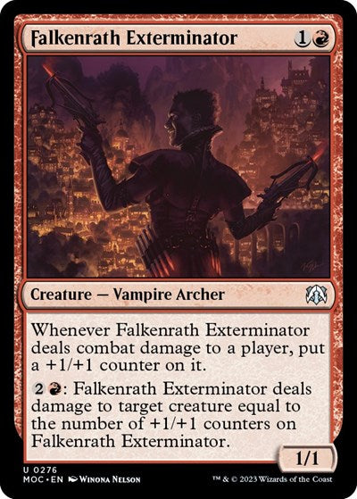Falkenrath Exterminator (Commander: March of the Machine) Light Play