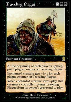 Traveling Plague (Odyssey) Damaged / Poor