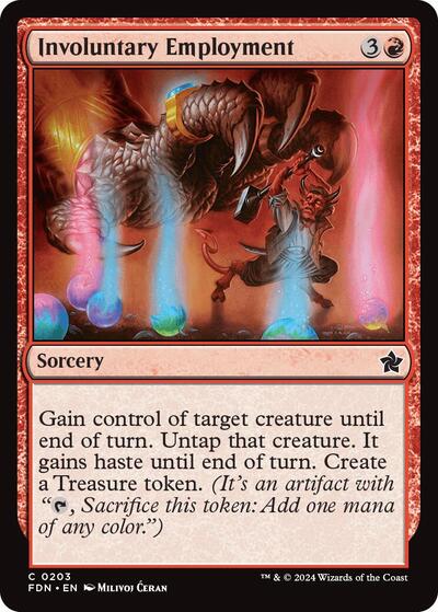 Involuntary Employment (Foundations) Light Play Foil