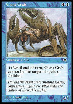 Giant Crab (Tempest) Heavy Play