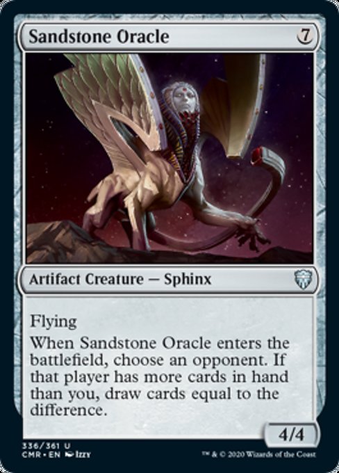 Sandstone Oracle (Commander Legends) Light Play