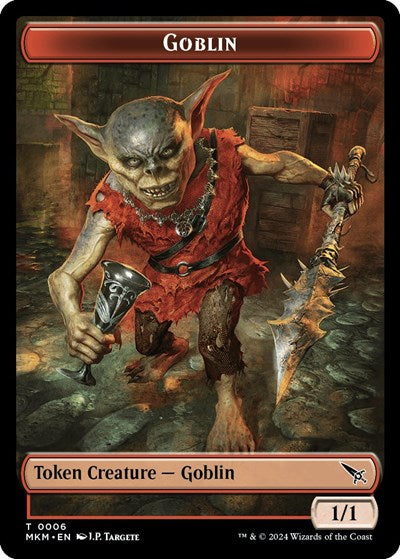 Goblin Token (Murders at Karlov Manor) Light Play