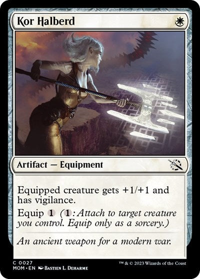 Kor Halberd (March of the Machine) Light Play