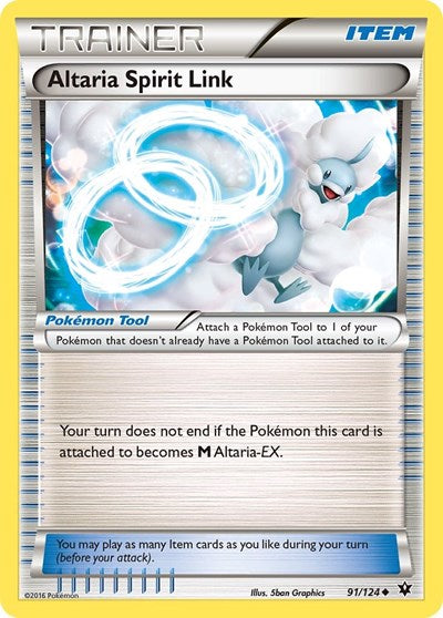 Altaria Spirit Link (XY - Fates Collide) Medium Play