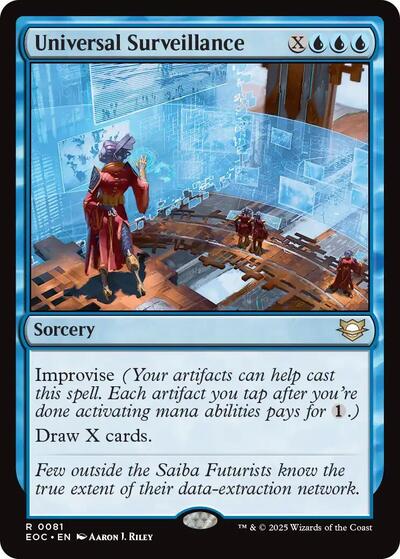 Universal Surveillance (Commander: Edge of Eternities) Light Play