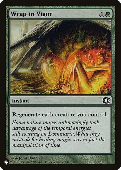 Wrap in Vigor (The List) Light Play