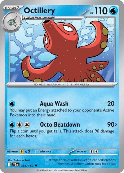 Octillery (SV09: Journey Together) Light Play