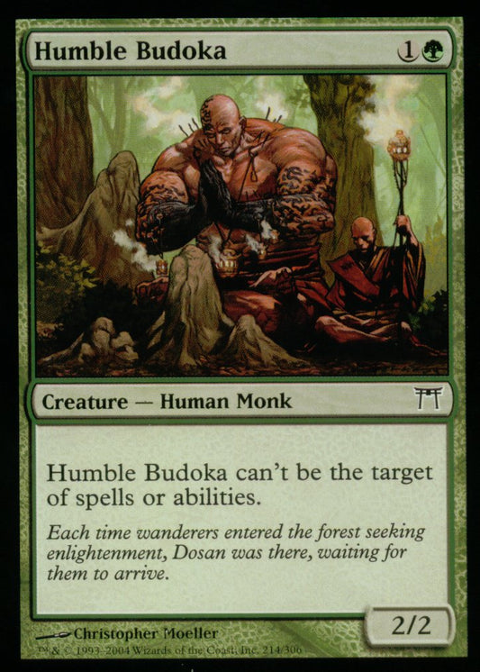 Humble Budoka (Champions of Kamigawa) Light Play