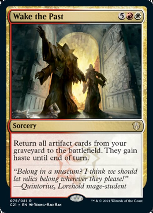 Wake the Past (Commander 2021 Strixhaven) Light Play