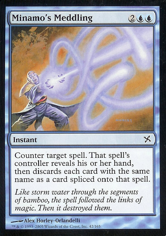 Minamo's Meddling (Betrayers of Kamigawa) Light Play