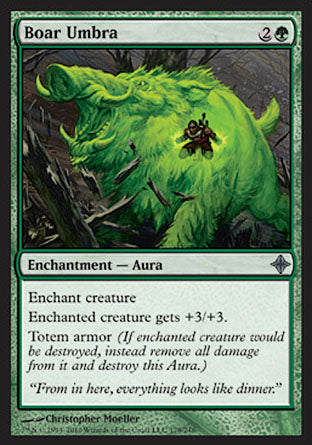 Boar Umbra (Rise of the Eldrazi) Light Play