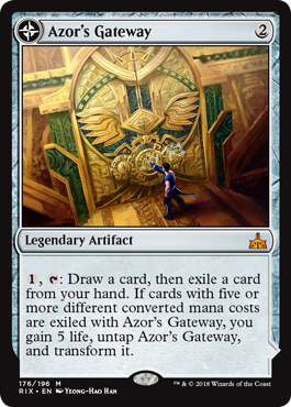 Azor's Gateway (Rivals of Ixalan) Light Play