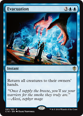 Evacuation (Commander 2016 Edition) Light Play