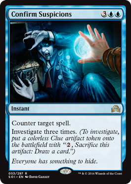 Confirm Suspicions (Shadows Over Innistrad) Light Play