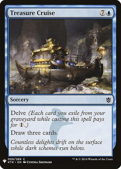 Treasure Cruise (Mystery Booster) Light Play