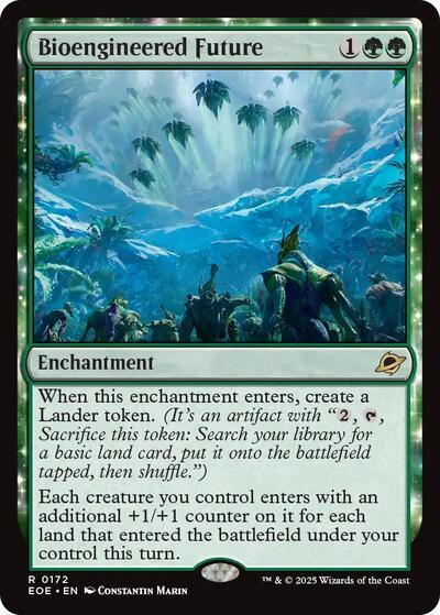 Bioengineered Future (Edge of Eternities) Light Play Foil