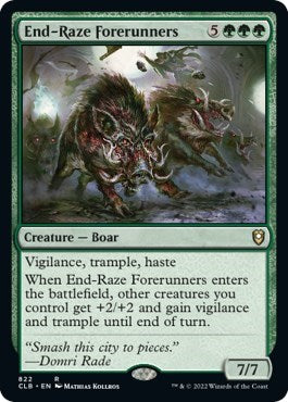 End-Raze Forerunners (Commander Legends: Battle for Baldur's Gate) Light Play
