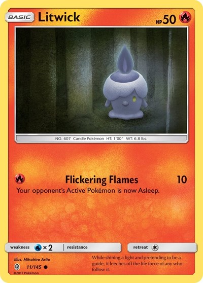 Litwick (SM - Guardians Rising) Medium Play