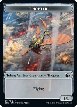 Thopter Token (The Brothers' War) Light Play